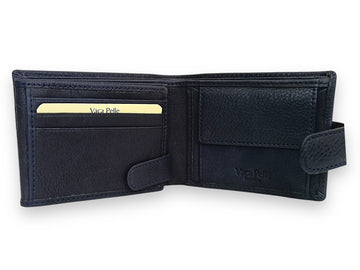 Designer Leather Mens Wallet in BLUE #1426CL