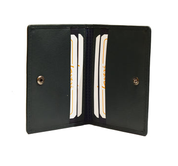 Laveri Genuine Leather Designer Credit Card Holder #1508NL GREEN