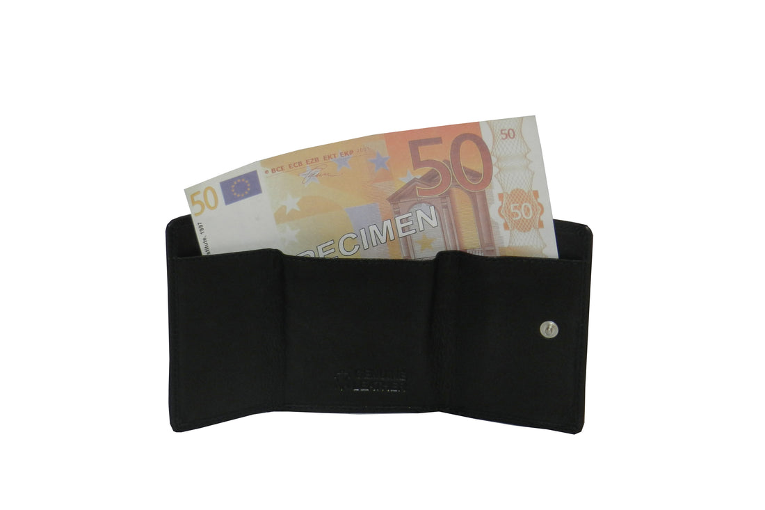 Premiume Leather Women Wallet #633 Black