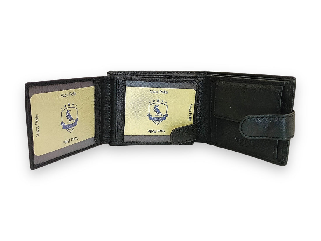 Designer Leather Mens Wallet in GREEN #1426CL