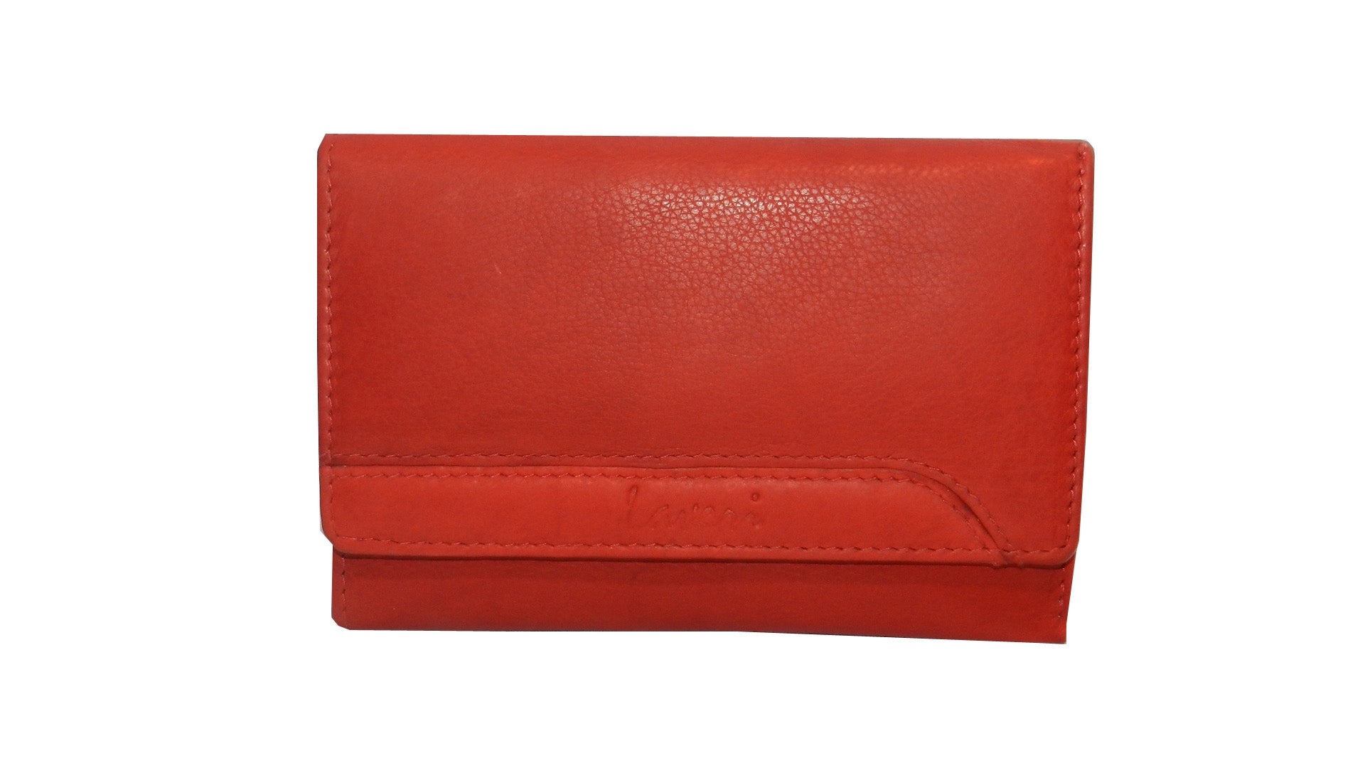 Premiume Leather Women Wallet #1681 Red