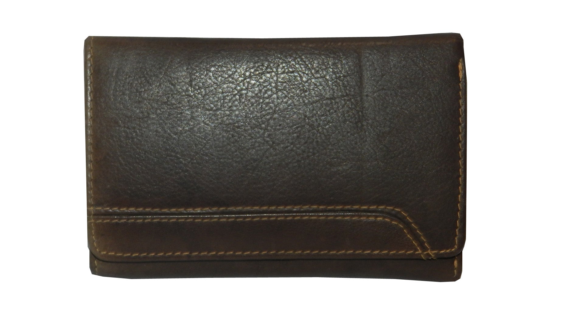 Premiume Leather Women Wallet #1681 Brown ST