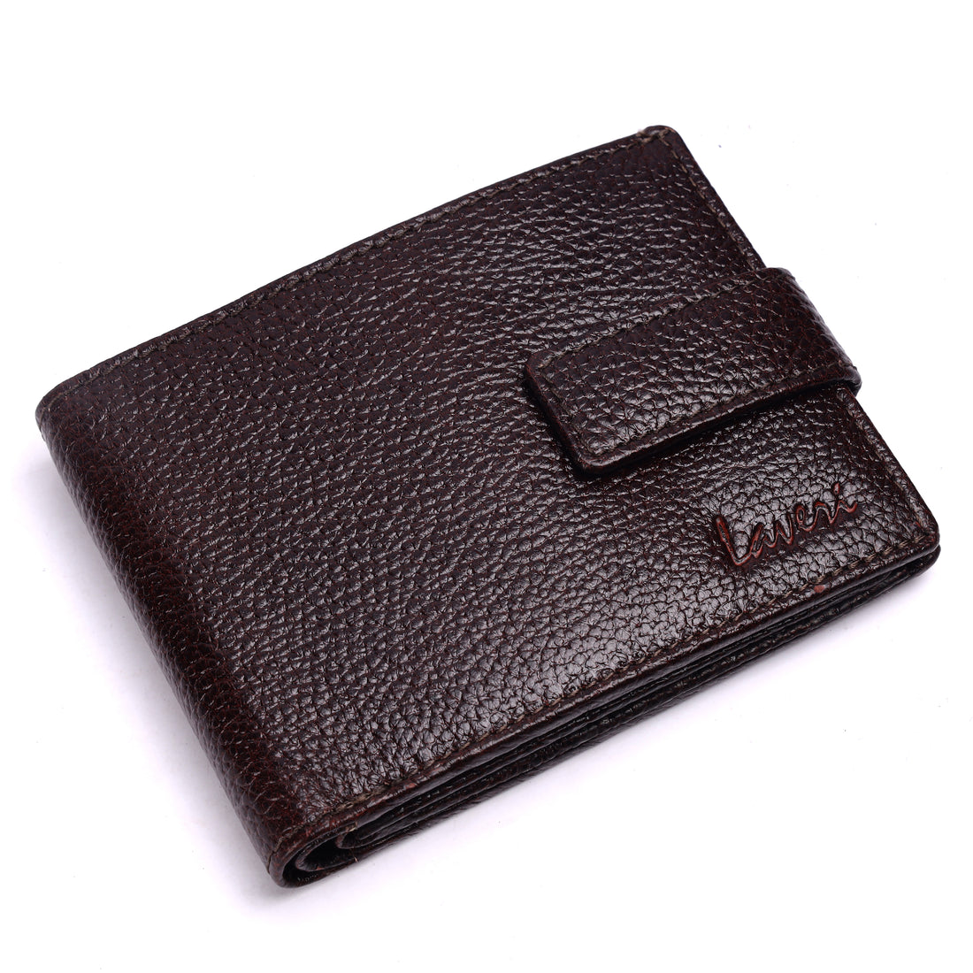 Laveri Genuine Leather Designer Mens Wallet In Brown #983CC LOOP