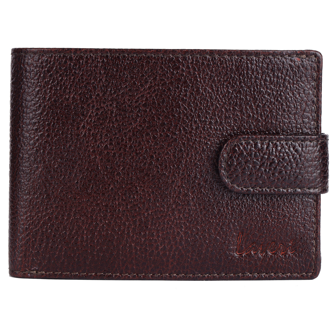 Laveri Genuine Leather Designer Mens Wallet In Brown #983CP LOOP