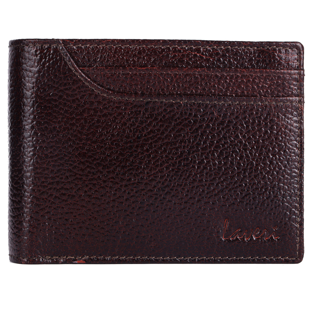 Laveri Genuine Leather Designer Mens Wallet In Brown #1244CC