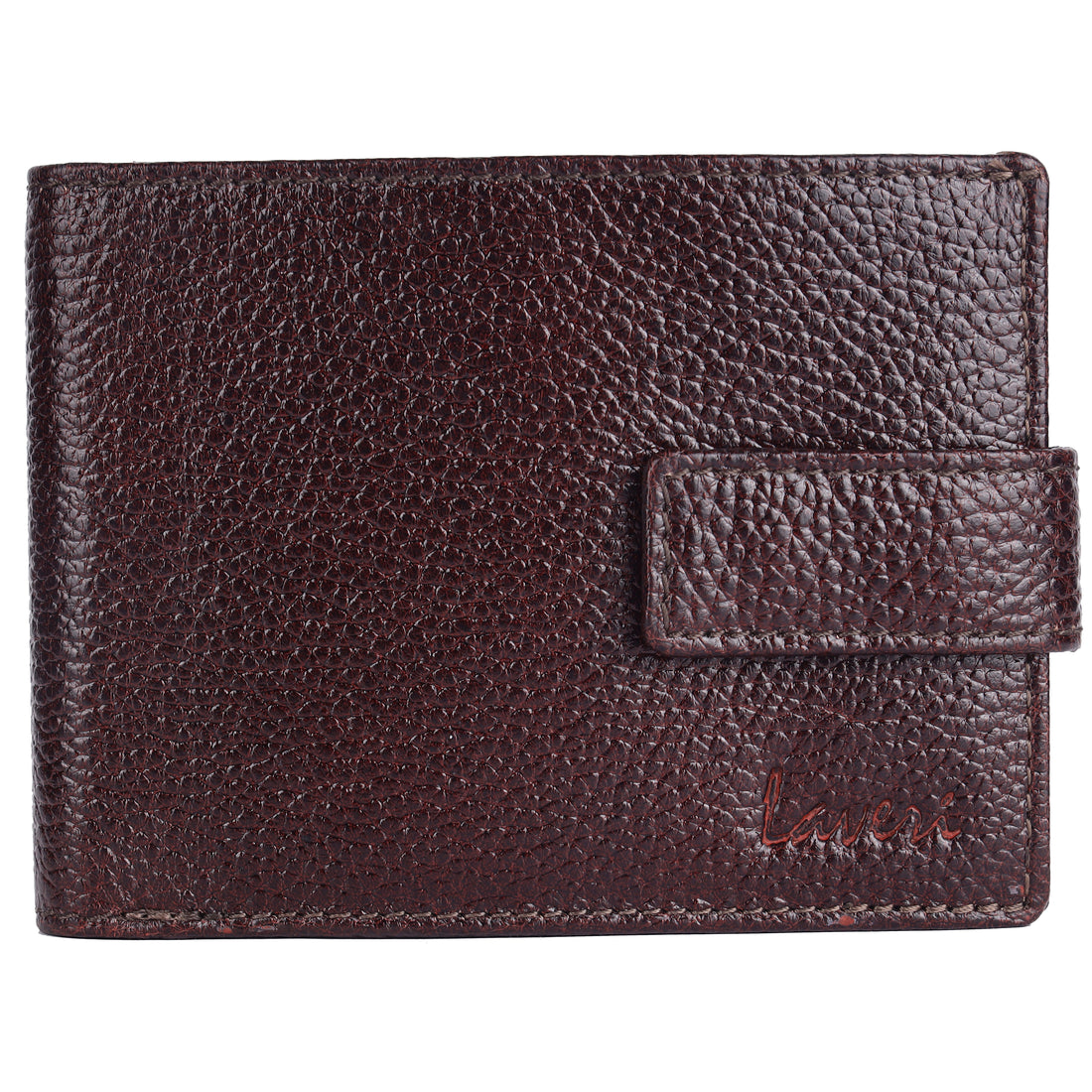 Laveri Genuine Leather Designer Mens Wallet In Brown #1888 LOOP