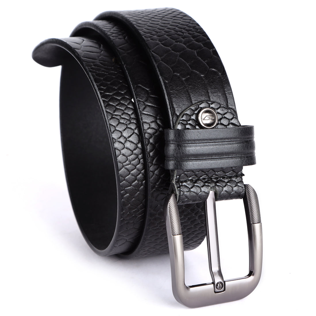 Laveri® Genuine Leather Designer 40 MM Black Belt #1271