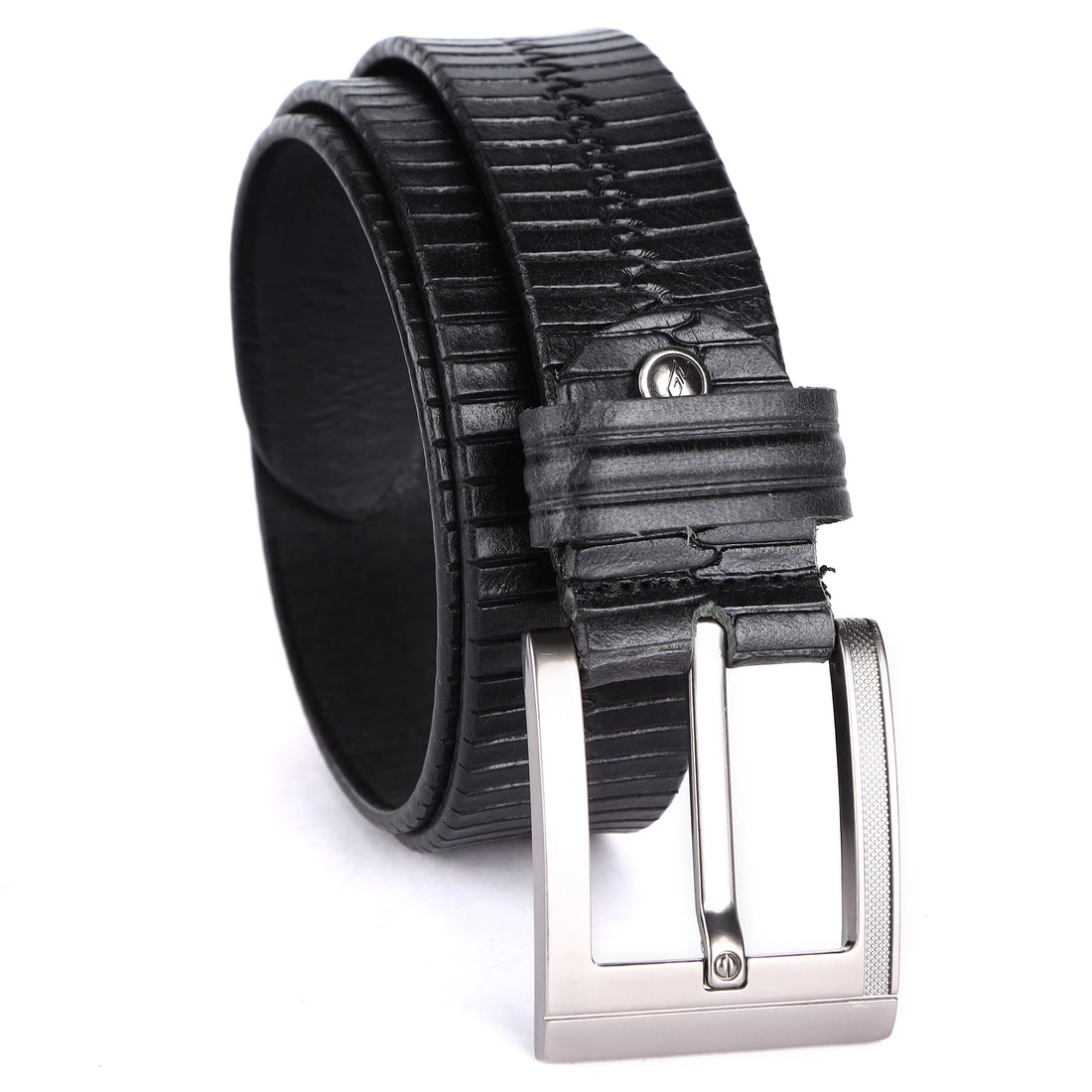 Laveri® Genuine Leather Designer 40 MM Black Belt #1276