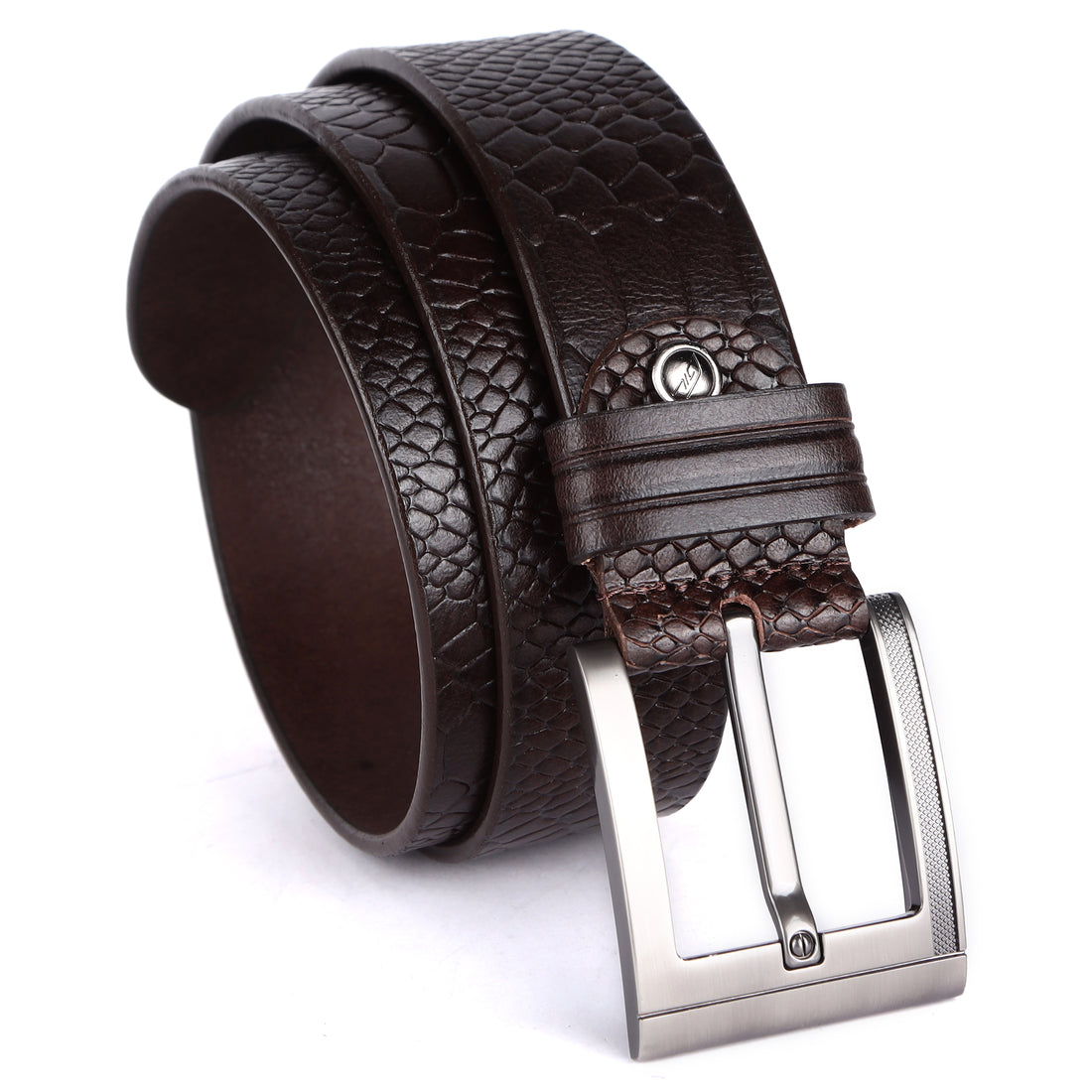 Laveri® Genuine Leather Designer 40 MM Brown Belt #1271