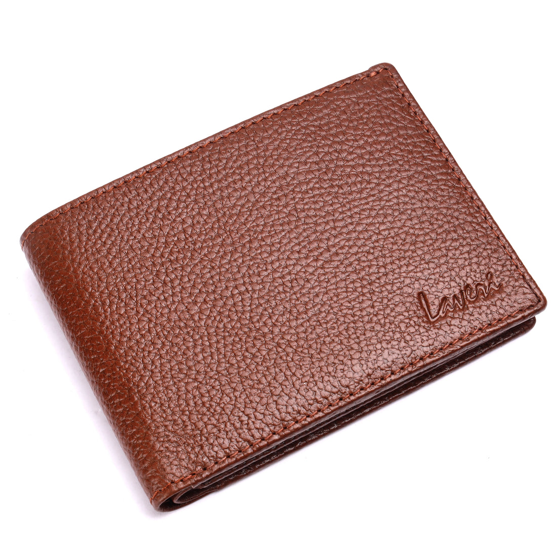 Laveri Genuine Leather Designer Mens Wallet In Tan #1138