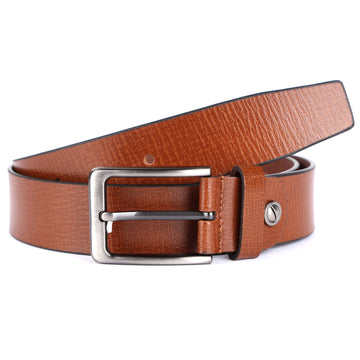 Laveri® Genuine Leather Designer 35 MM Tan Belt #GALLAN