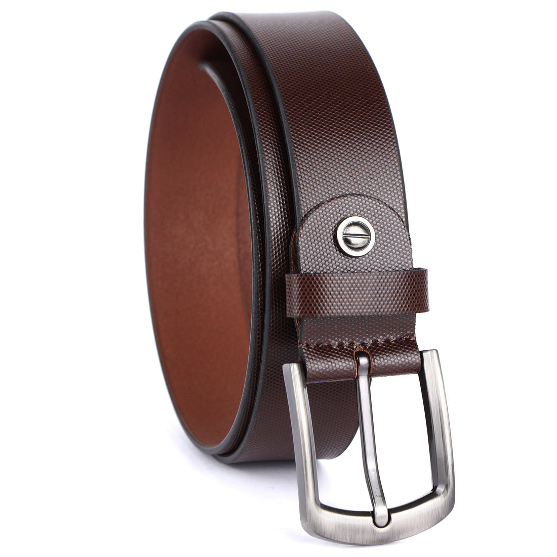 Laveri® Genuine Leather Designer 35 MM Brown Belt #YP SILON