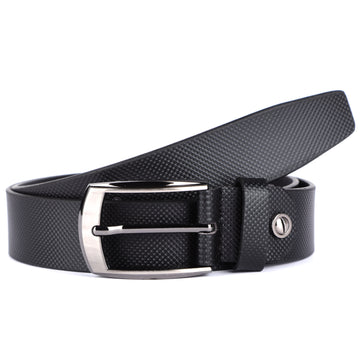 Laveri® Genuine Leather Designer 35 MM Belt Black #GRABEN