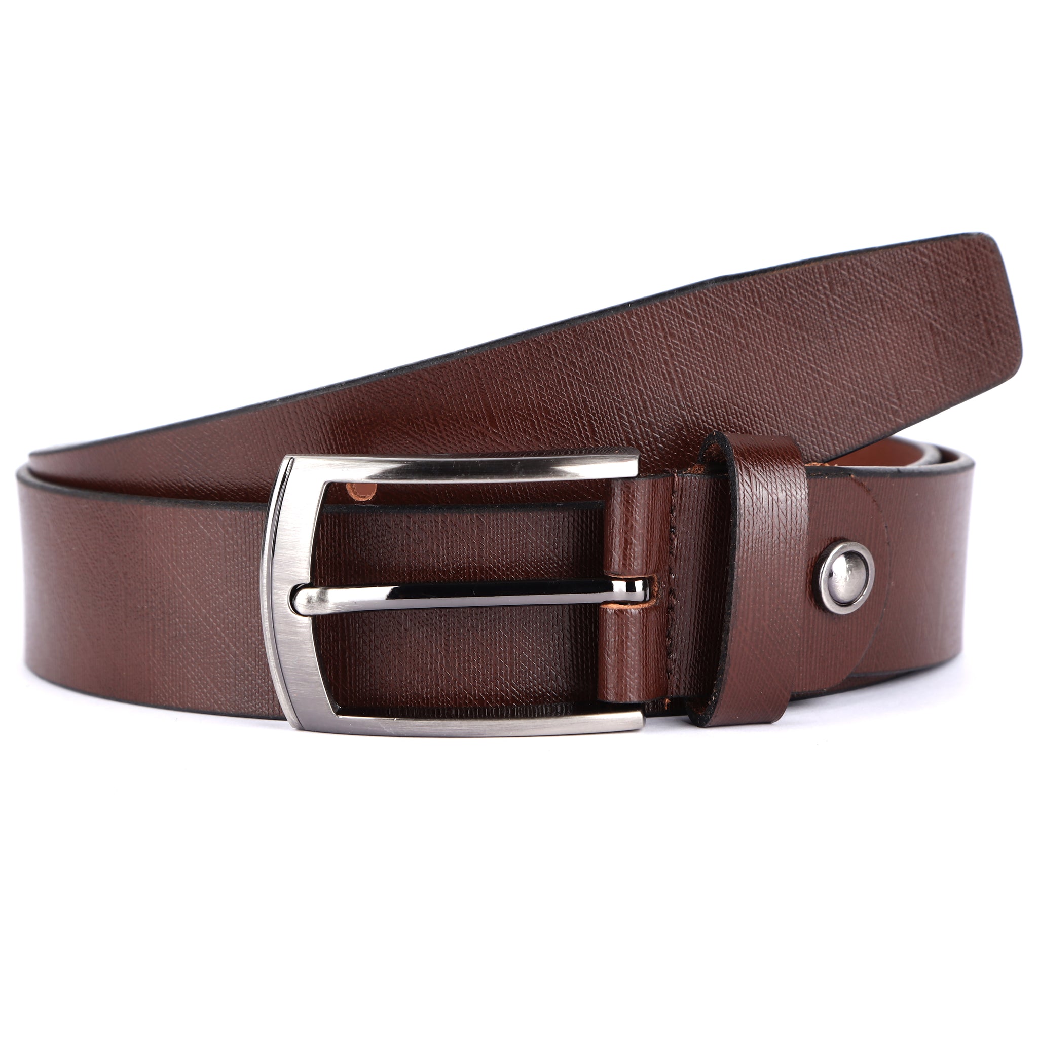 Laveri® Genuine Leather Designer 35 MM Belt Brown #Melony