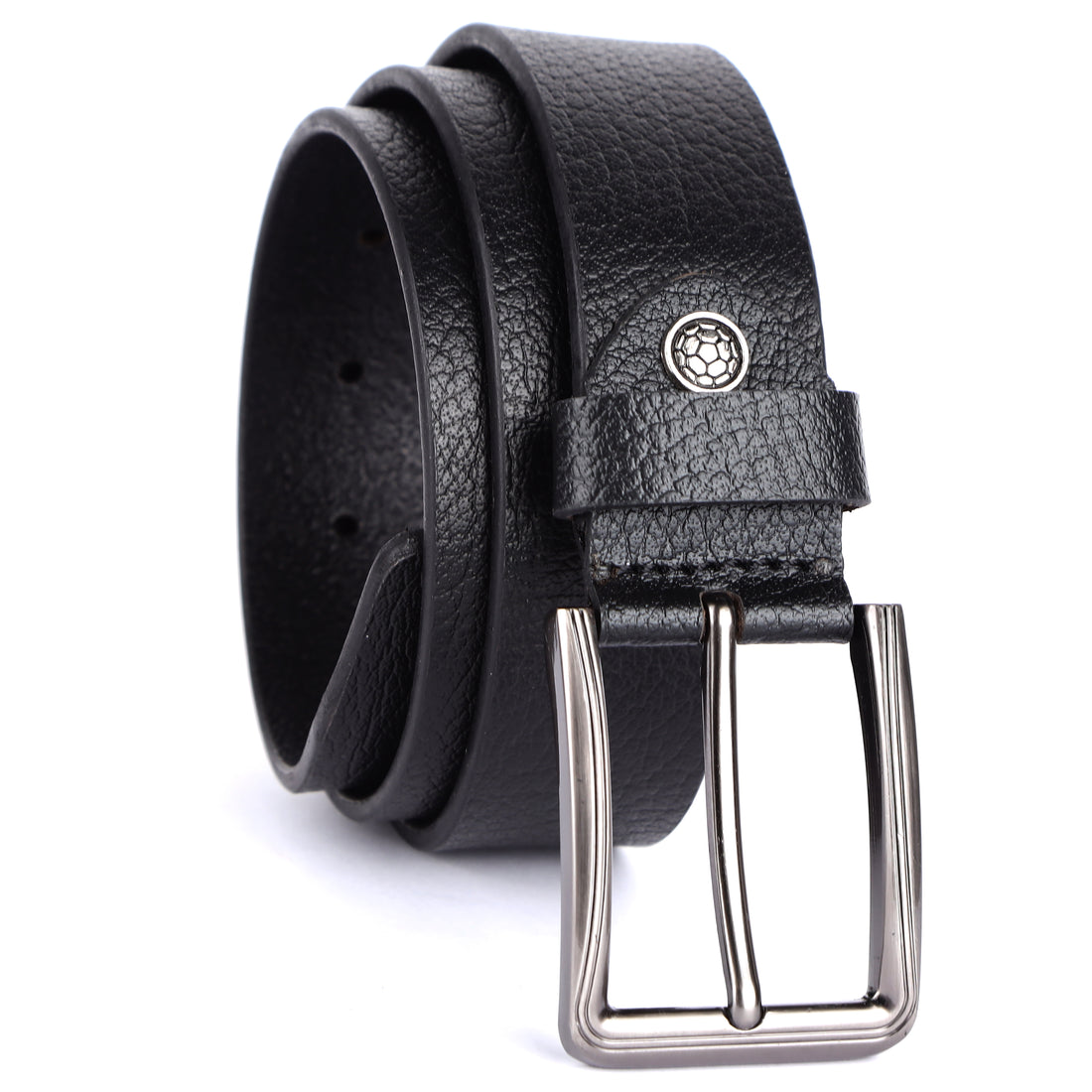 Laveri® Genuine Leather Designer 35 MM Belt Black #BUFF