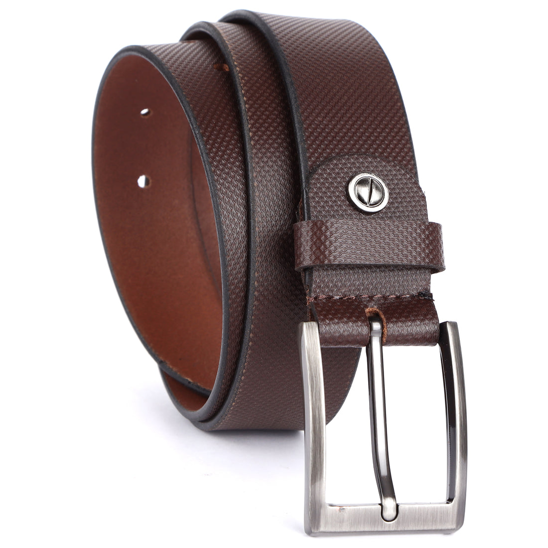 Laveri® Genuine Leather Designer 35 MM Belt Brown #GRABEN