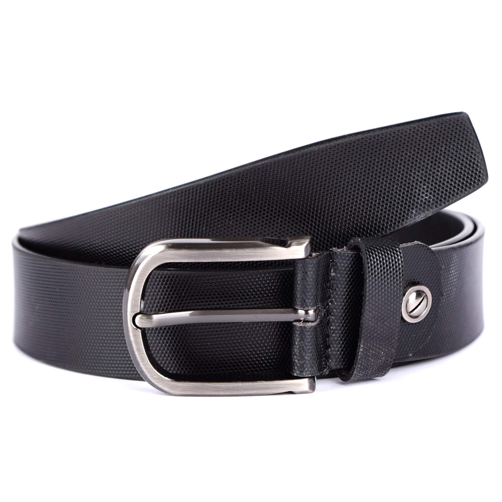 Laveri® Genuine Leather Designer 35 MM Black Belt #YP SILON