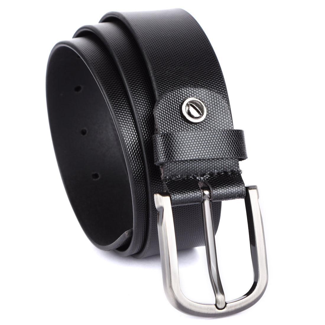 Laveri® Genuine Leather Designer 35 MM Black Belt #YP SILON