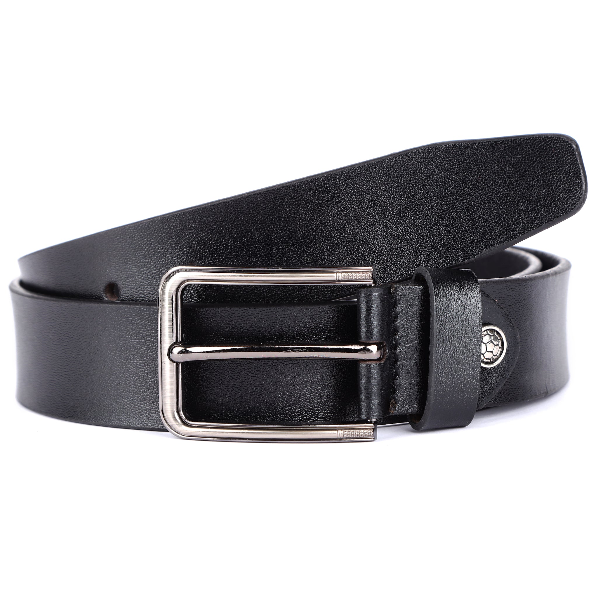 Laveri® Genuine Leather Designer 35 MM Black Belt #ALEXA