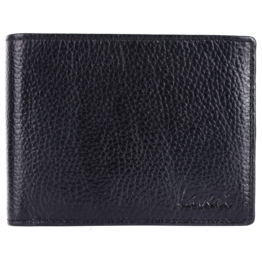 Laveri Genuine Leather Designer Mens Wallet In Black #983CP