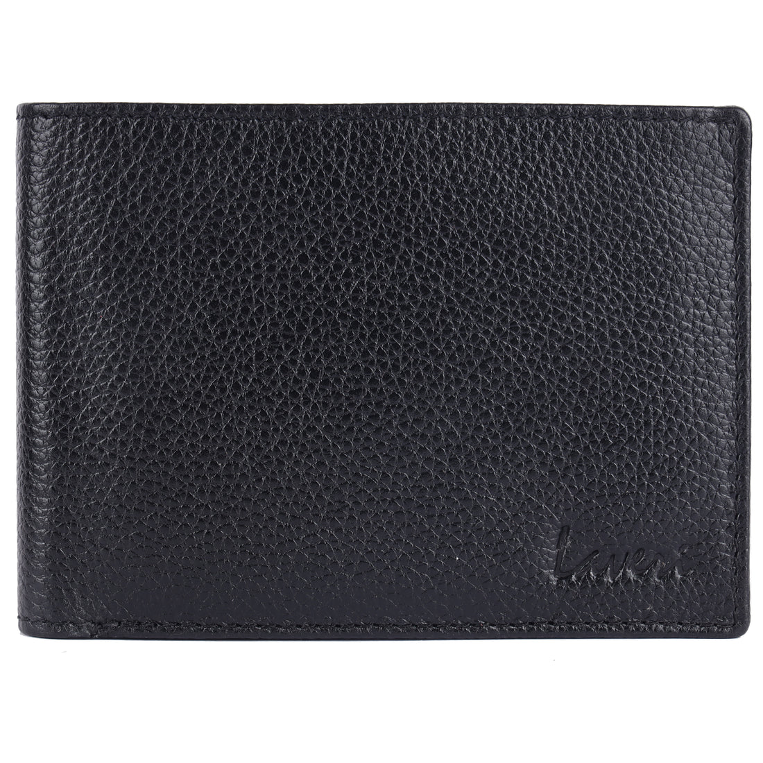 Laveri Genuine Leather Designer Mens Wallet In Black #1013CP