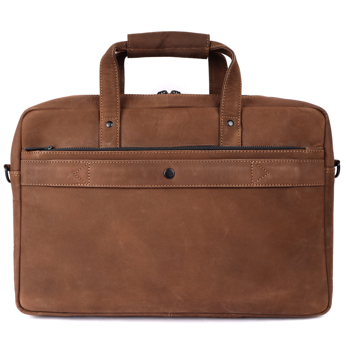 Laveri Genuine Leather Office Laptop Bag