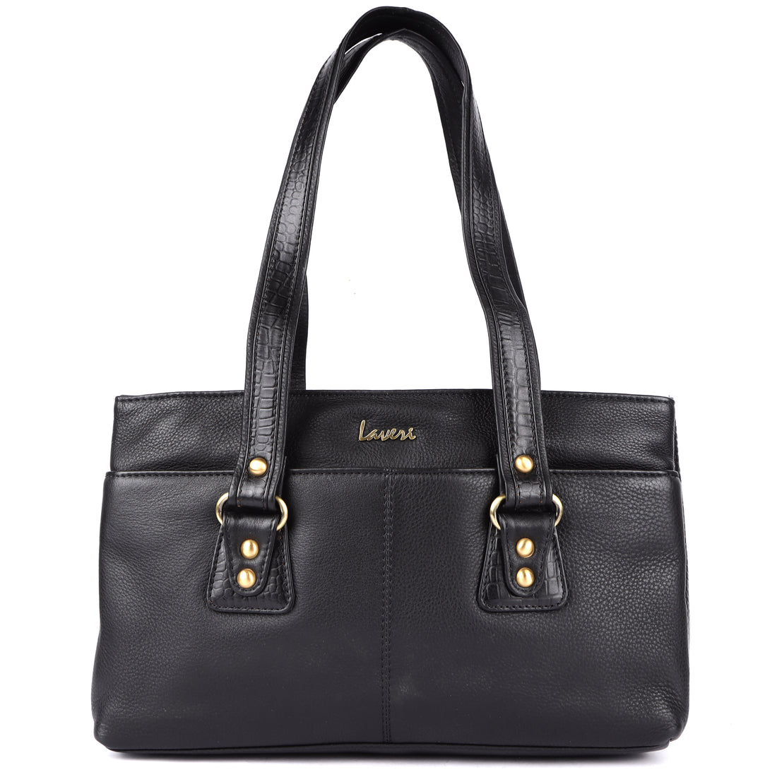 Black leather women’s handbag