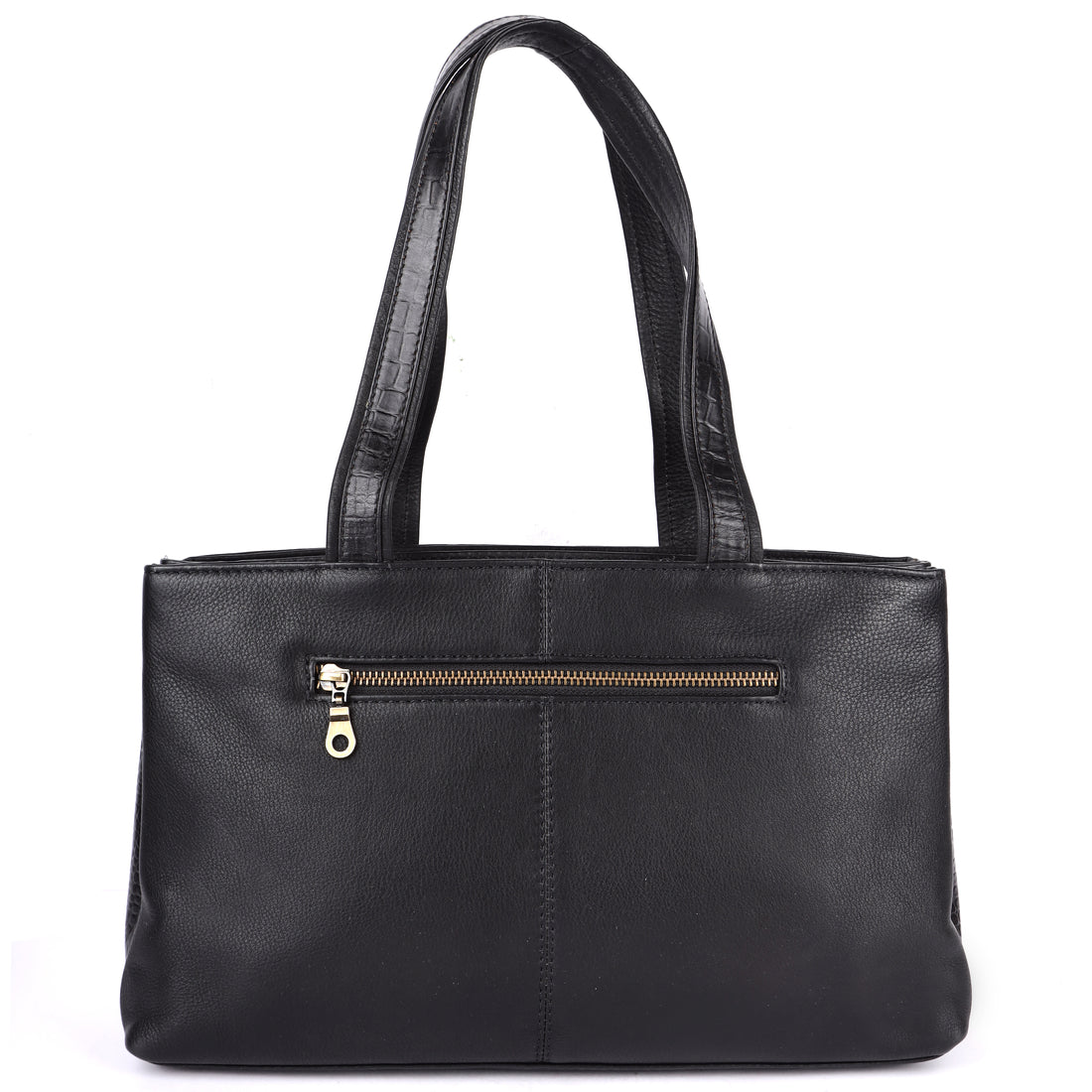 Black leather women’s handbag