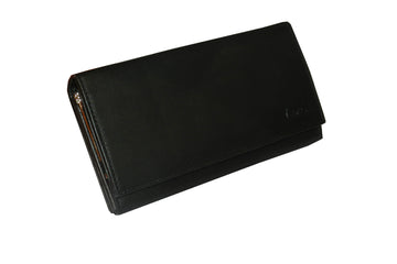 Premiume Leather Women Wallet #1686AF Black