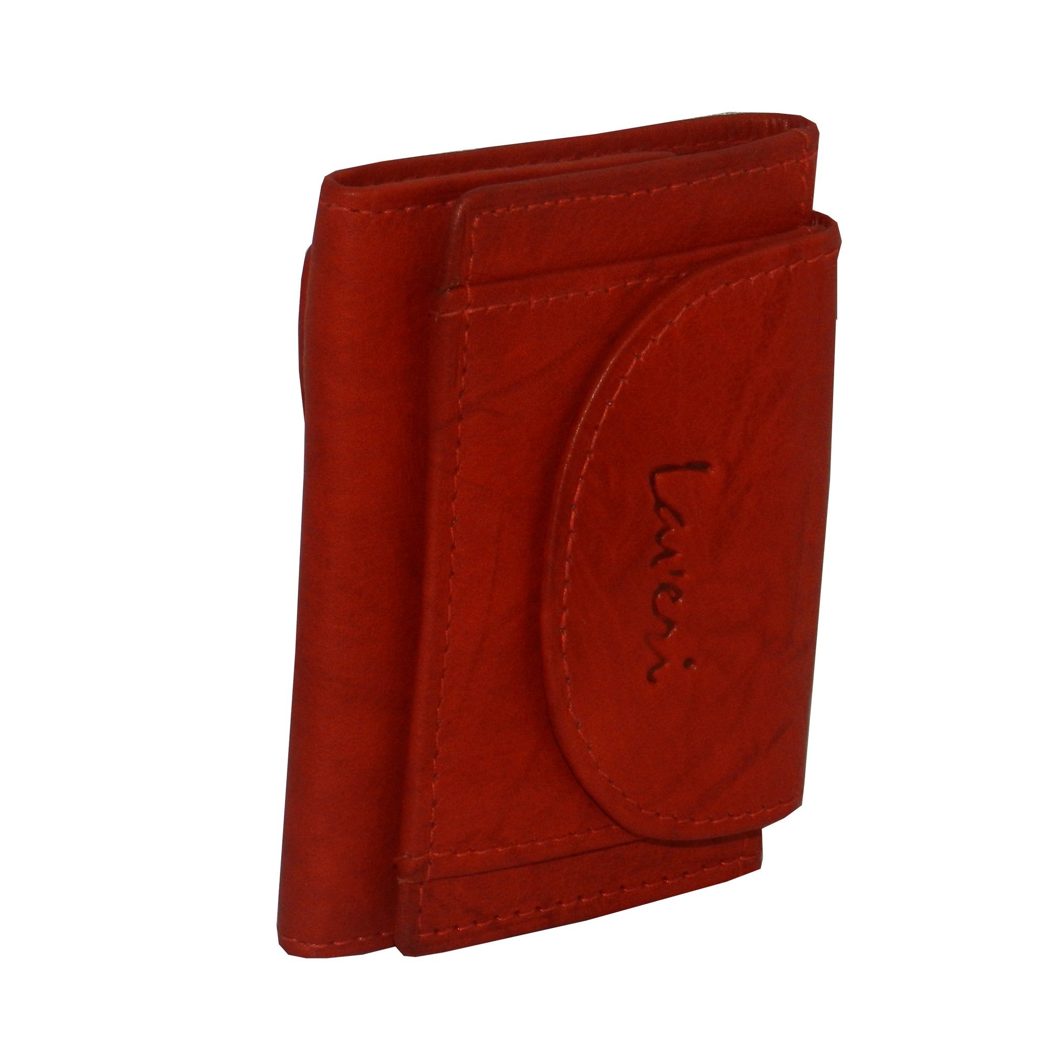 Premiume Leather Women Wallet #642 Red