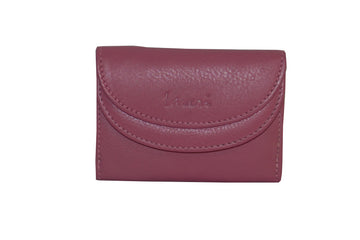 Premiume Leather Women Wallet #1121 Pink