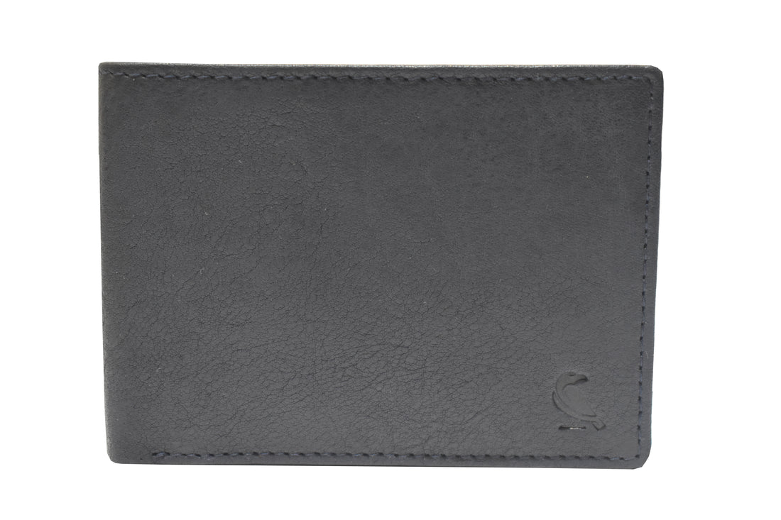 Laveri Genuine Leather Designer Mens Wallet In Blue #1727