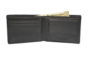 Laveri Genuine Leather Designer Mens Wallet In Black #1727C