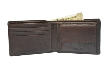 Laveri Genuine Leather Designer Mens Wallet In Brown #1727C