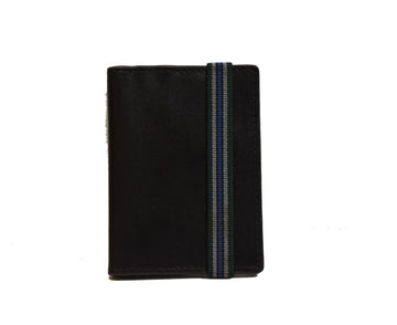 Laveri Genuine Leather Designer Credit Card Holder Black #4622A EL