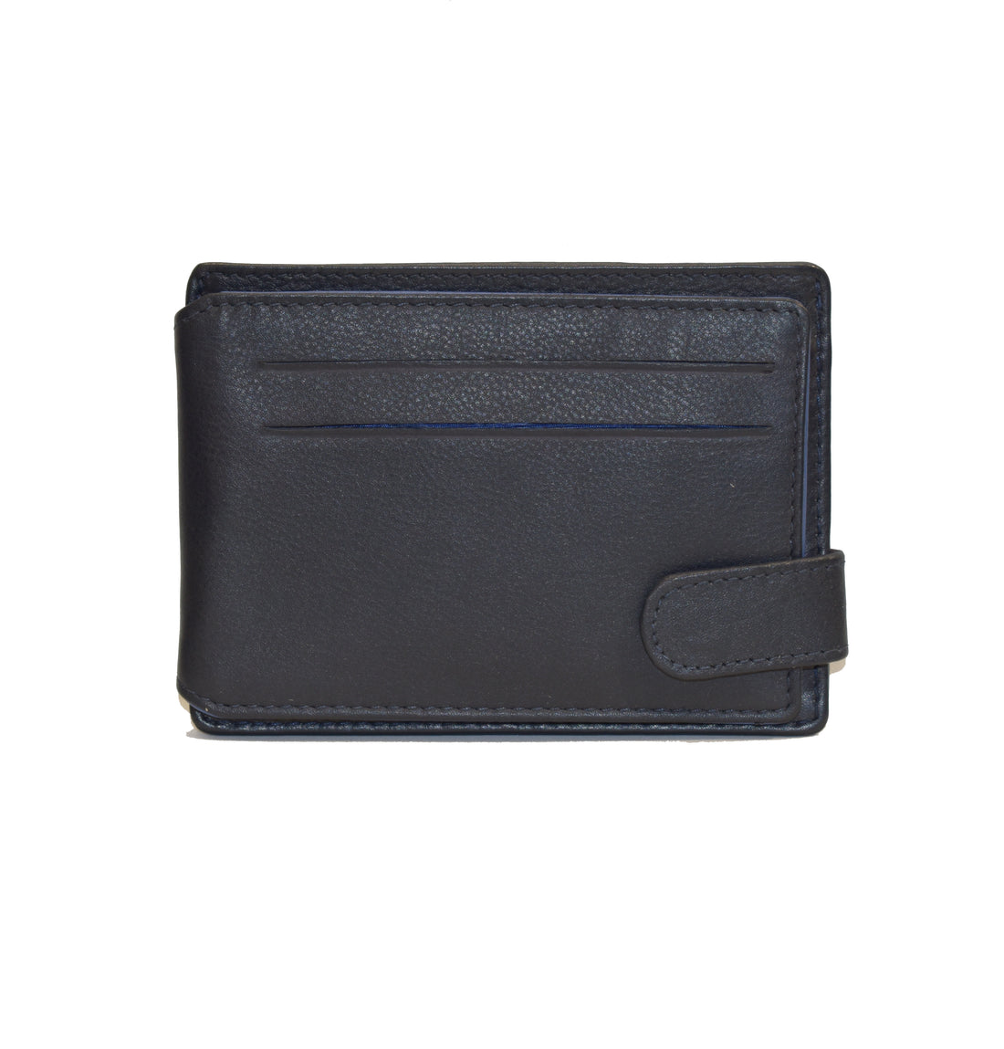 Laveri Genuine Leather Designer Credit Card Holder #4369 Blue