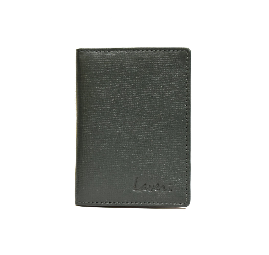 Laveri Genuine Leather Designer Credit Card Holder #1508NL GREEN