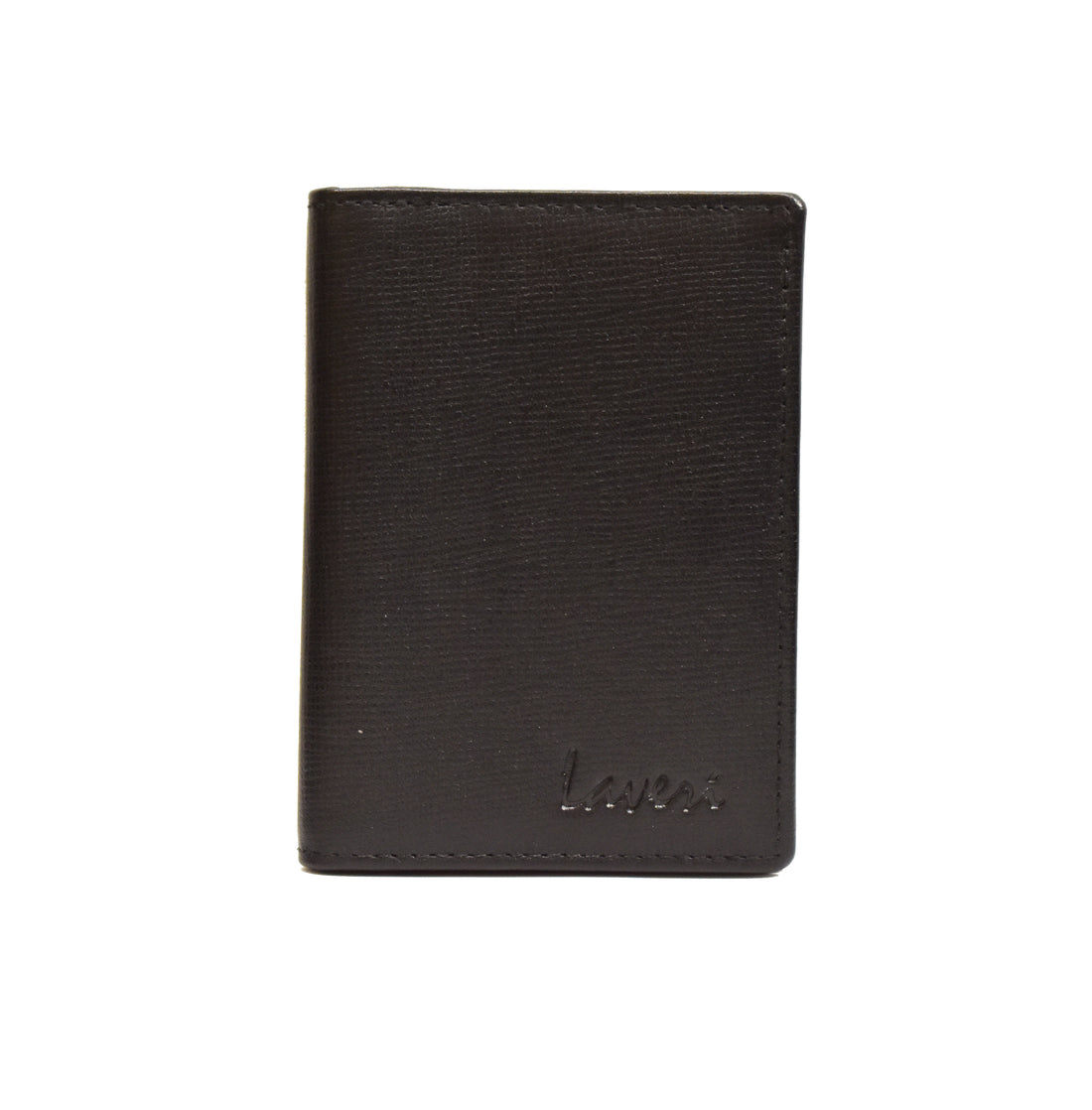 Laveri Genuine Leather Designer Credit Card Holder #1508NL Black Safiano